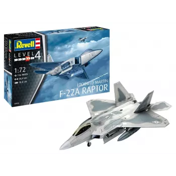 Pienoismalli Lockheed Martin F-22A Raptor Revell