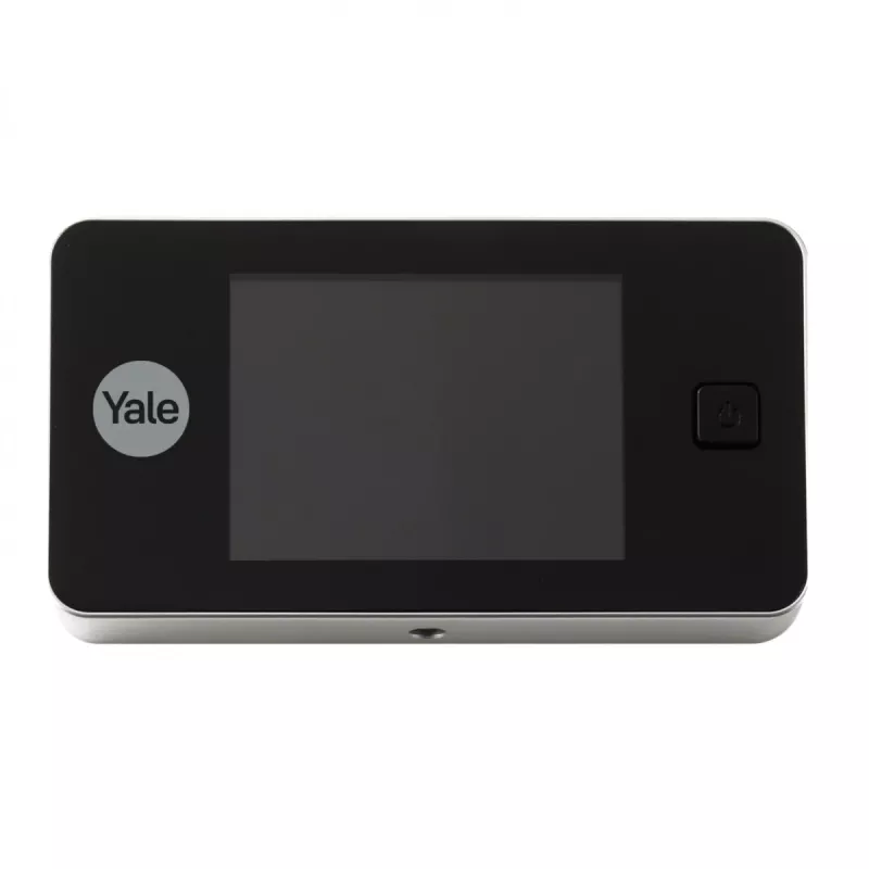 Digitaalinen ovisilmä Yale 45-0500-1432-00-6011 — 8,13 cm LCD, 105° katselukulma, 110° kulma, musta, 2×AAA