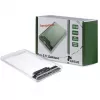 HDD-kotelo Argus GD-25000, USB 3.0, läpinäkyvä