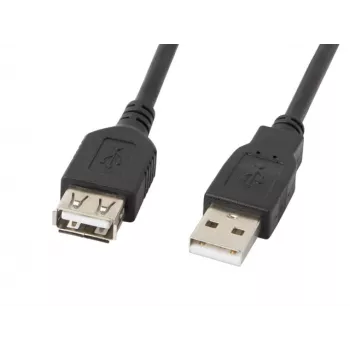 USB-kaapeli Lanberg CA-USBE-10CC-0030-BK 3 m USB 2.0 musta