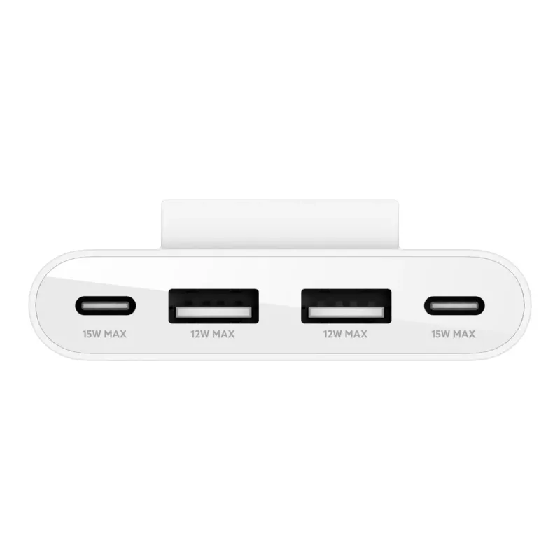 USB Type-C -keskitin Belkin BUZ001bt2MWHB7 2 m valkoinen