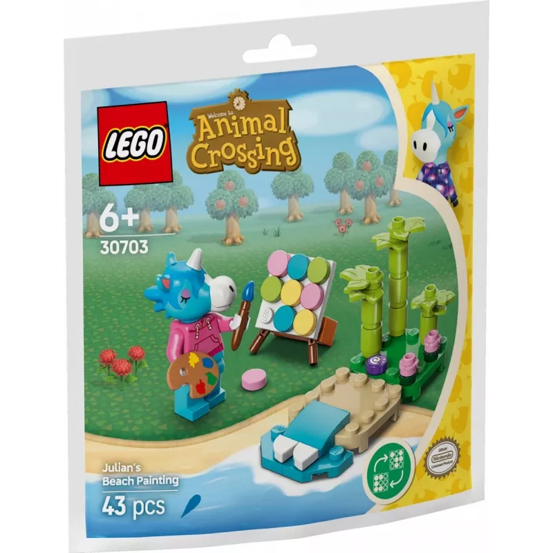 Bricks Animal Crossing 30703 Julianin rantamaalaus