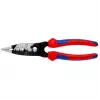 Knipex 13 72 200 ME kuorintapihti musta, sininen, punainen, ruostumaton teräs