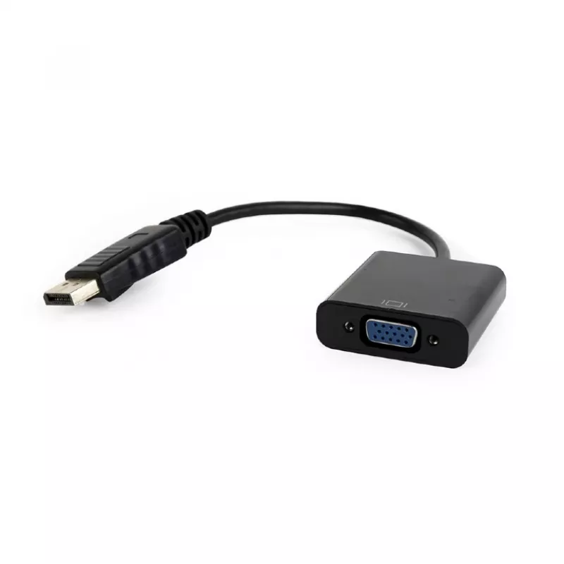 Adapteri DisplayPort-VGA musta