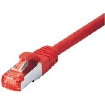 Tecline 715003R Ethernet-patch-kaapeli punainen