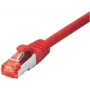 Tecline 715003R Ethernet-patch-kaapeli punainen