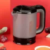 Jata JEHA1240 sähkökeitin, 0,5 l, 900 W, musta/harmaa