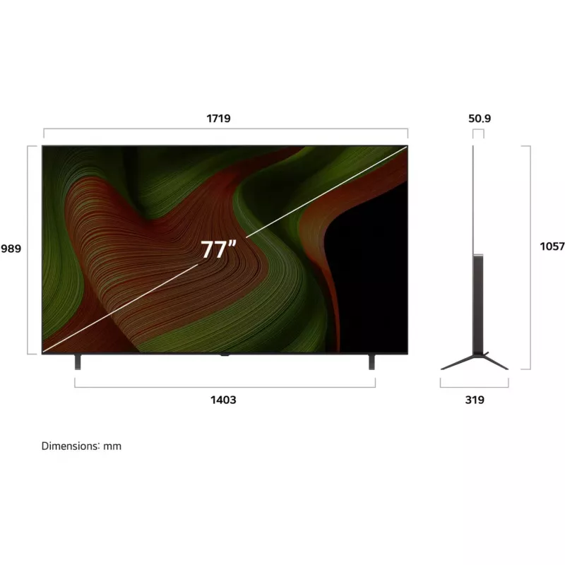 Televisio LG OLED77B59LA 77