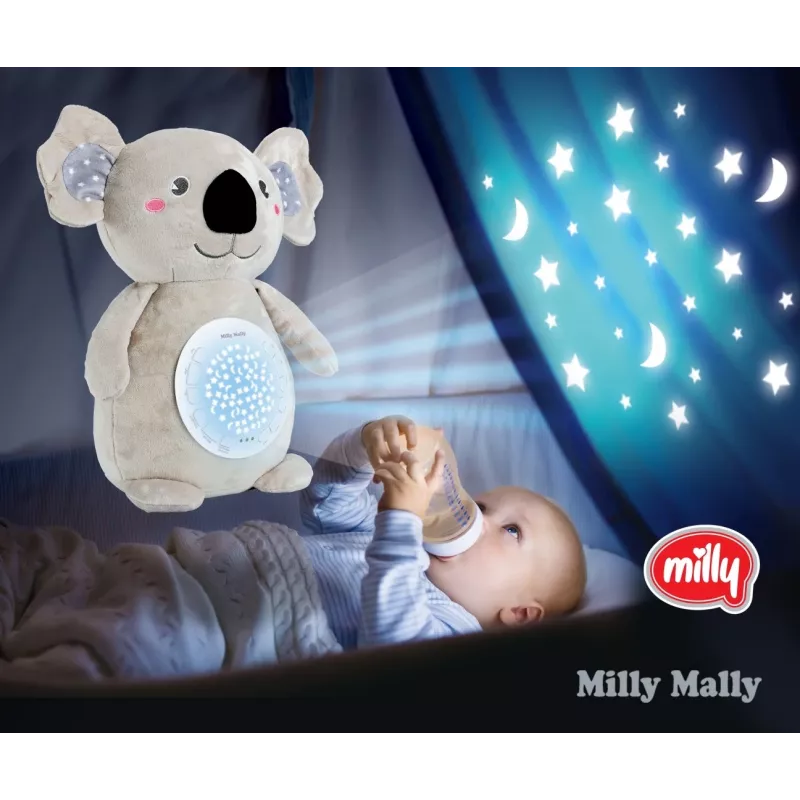 Pehmo-projektorilelu milly mally Koala projektori pehmolelu malli 5661