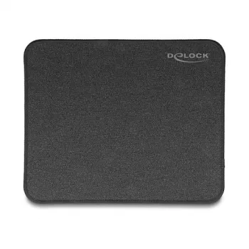 Hiirimatto DeLOCK kimaltavan musta 300x245mm kumi liukumaton