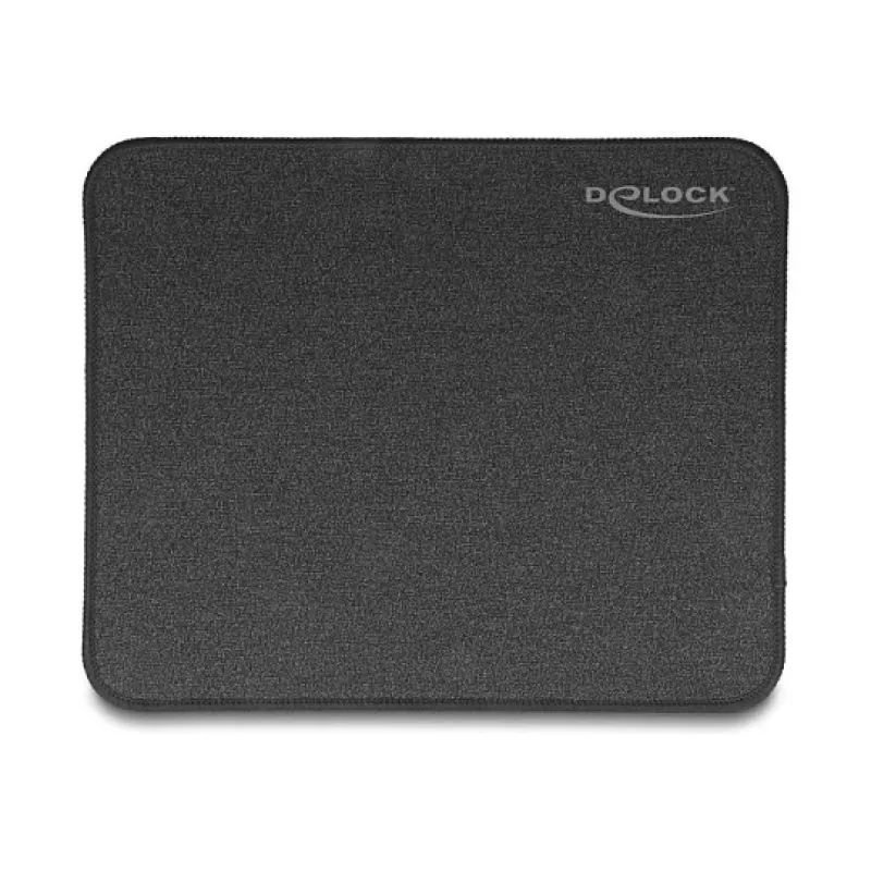 Hiirimatto DeLOCK kimaltavan musta 300x245mm kumi liukumaton