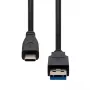 USB-C–USB-A 3.0 -kaapeli ProXtend USBC-USBA3-00015 15 cm, USB 3.0 -tiedonsiirto