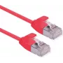 ROLINE U/FTP DataCenter patch-kaapeli Cat.6A (luokka EA), LSOH, ohut, punainen, 1 m (21.15.3313)