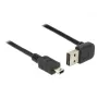 USB-kaapeli DeLOCK 1 m USB 2.0-A - Mini-USB B musta