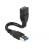 USB-kaapeli DeLOCK 0,15 m 2xUSB3.0-A