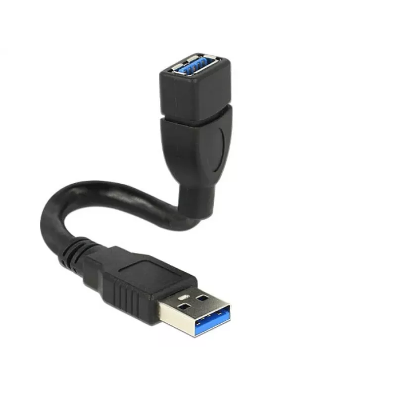 USB-kaapeli DeLOCK 0,15 m 2xUSB3.0-A