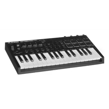 M-AUDIO Oxygen Pro Mini MIDI-kosketinsoitin 32 kosketinta USB musta