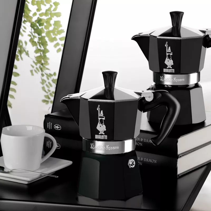Bialetti Moka Express mokkapannu musta