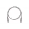 LAN-patchkaapeli Extralink Cat5e UTP 1 m, RJ-45–RJ-45, harmaa