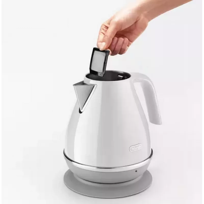De’Longhi Icona Capitals -vedenkeitin 1,7 l 2000 W valkoinen