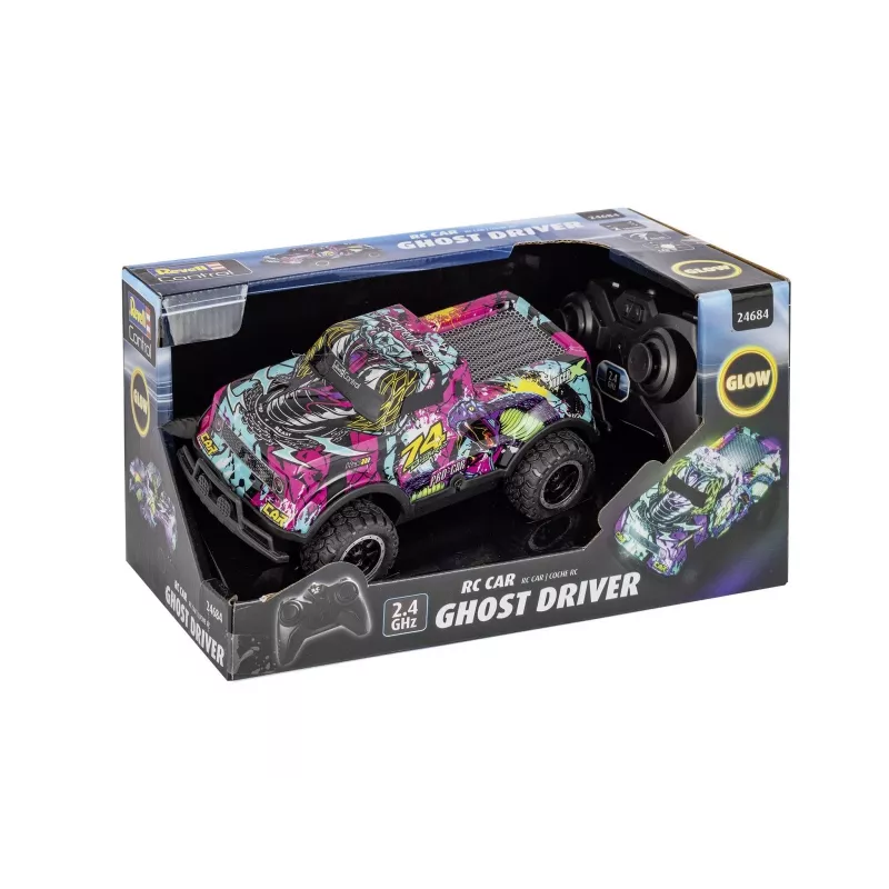 RC Car Ghost Driver - violetti