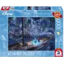 Thomas Kinkade Studios: Disney - Frozen Love and Magic, palapeli 1000 palaa