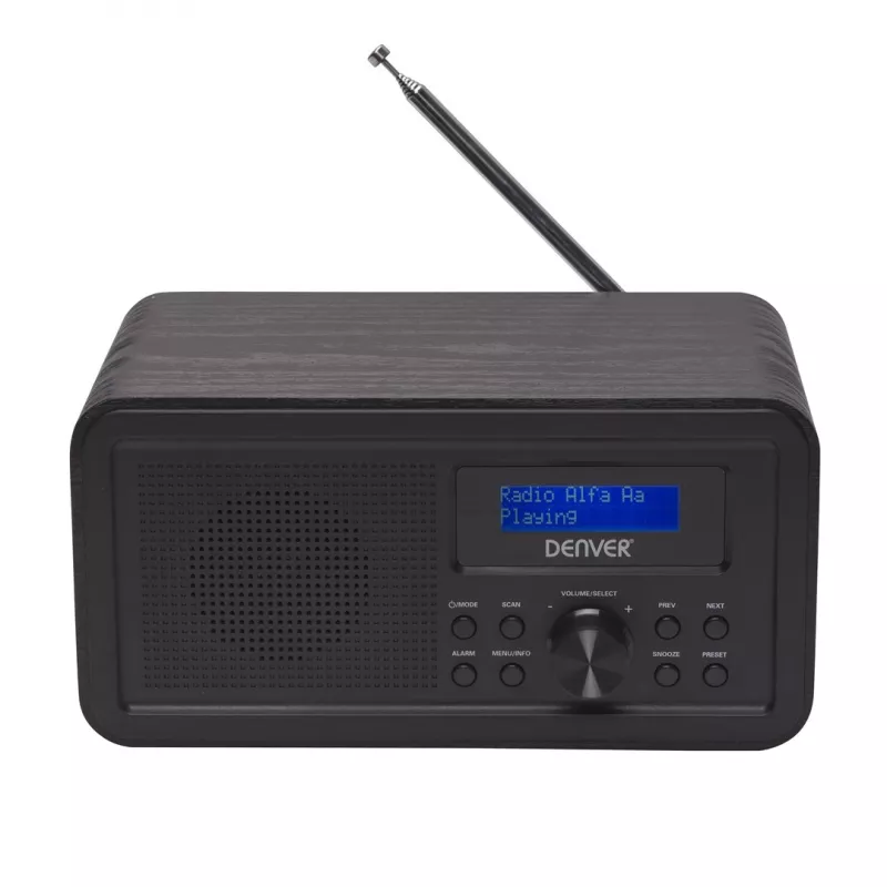 DENVER DAB-30 musta henkilökohtainen radio
