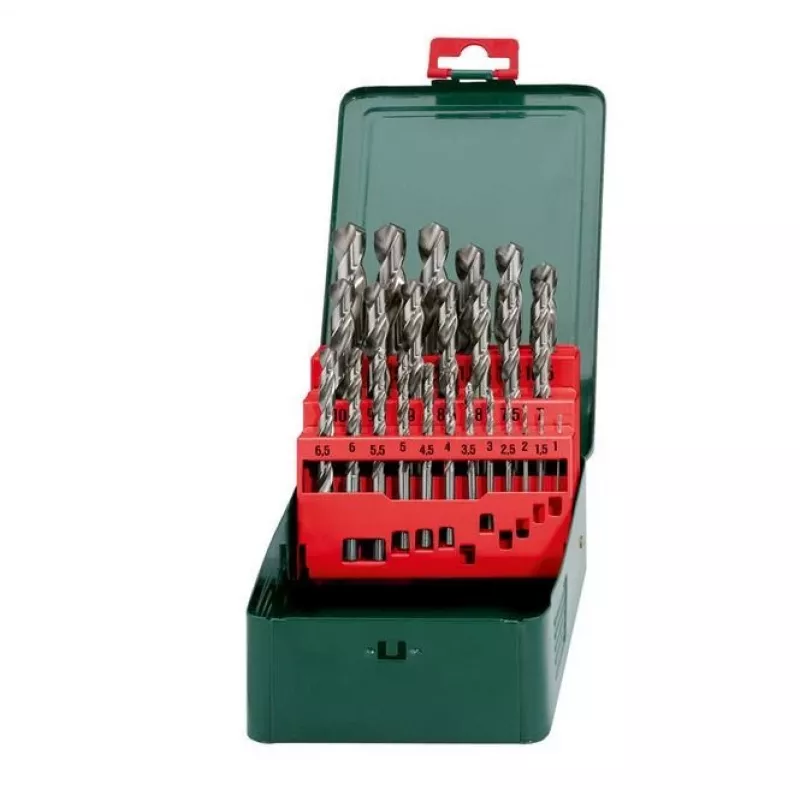 Metabo HSS-metalliporasarja, 25 kpl, 1-13 mm, DIN 338 (627154000)