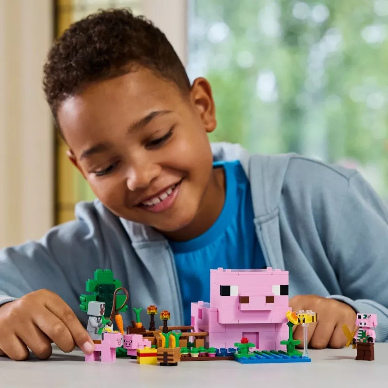 LEGO MINECRAFT 21268 pikkupossun talo
