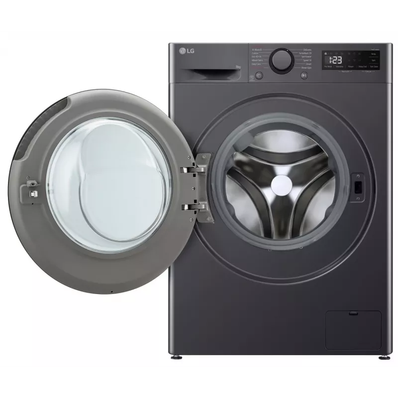 Pyykinpesukone LG F2WR508S2M — edestä täytettävä, 8 kg, 1200 kierr./min, A…
