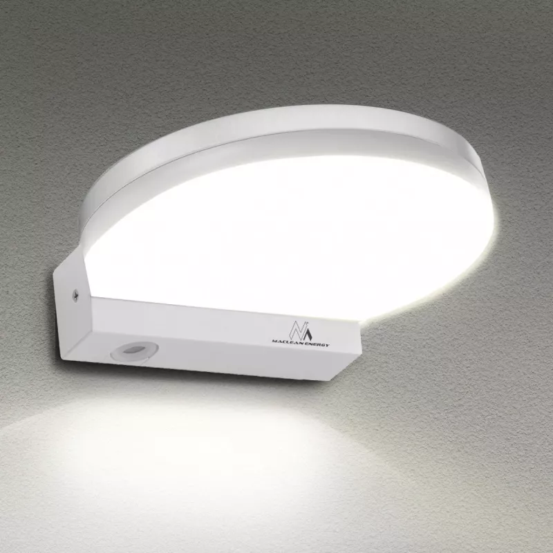 LED-ulko­seinävalaisin MACLEAN MCE346W 15W – kylmä-/lämminvalo ei ilmoitettu