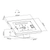 Tabletin seinäteline MACLEAN MC-475W 7–10