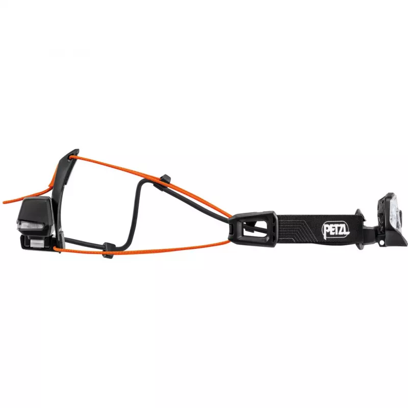 Otsalamppu Petzl NAO RL musta oranssi LED 1500 lm USB