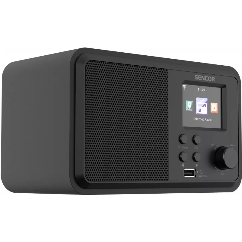 Pöytäradio SENCOR SIR 5100WDB — 4 W, Wi‑Fi, FM