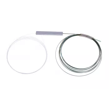 Kaapelijakaja Extralink Splitter 1:4 PLC 250µm ilman liittimiä, hopea PVC