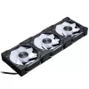 Phanteks D30-120 PWM Reverse Airflow D-RGB koteloventtiilaattorit, 120 mm, mustat, 3 kpl:n pakkaus