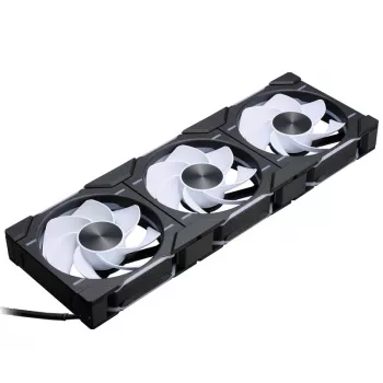 PHANTEKS D30-120 120 mm ARGB -kotelotuuletin, musta, 3 kpl:n pakkaus
