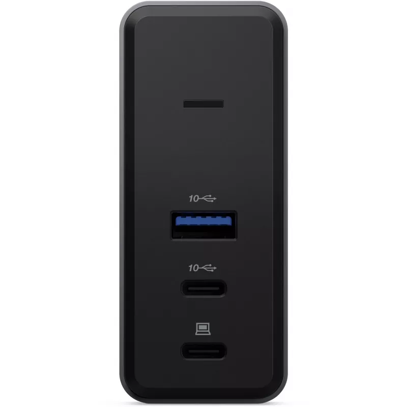 Lenovo X9 Charging GaN Dock johdollinen USB 3.2 Gen 2 (3.1 Gen 2) Type-C harmaa