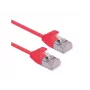 ROLINE U/FTP DataCenter verkkokaapeli Cat.6A (luokka EA), LSOH, ohut, punainen, 2 m (21.15.3315)