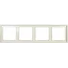 Jung 4-osainen kehys LS 990 kermanvalkoinen LS984W (LS984W)