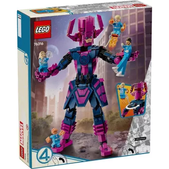 LEGO rakennussarja Marvel Super Heroes 76316 — Fantastic Four: Galactus-minifiguurisetti, 427 osaa, 4 minifiguuria, ikä 9+