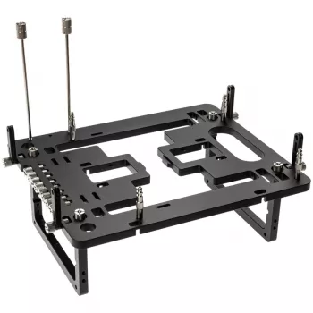 Streacom Benchtable BC1 Mini V2 musta – kompakti, passiivisesti jäähdytetty avorunkoinen kotelo