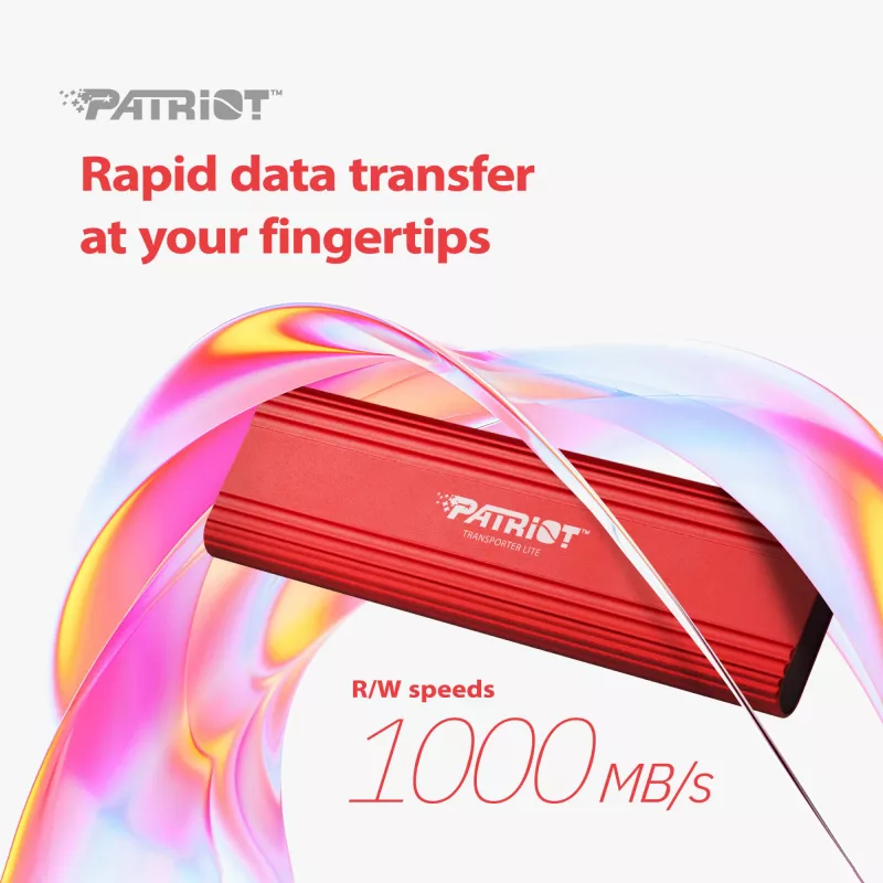 SSD-asema 4 TB Transporter Lite 1000/1000 MB/s Type-C