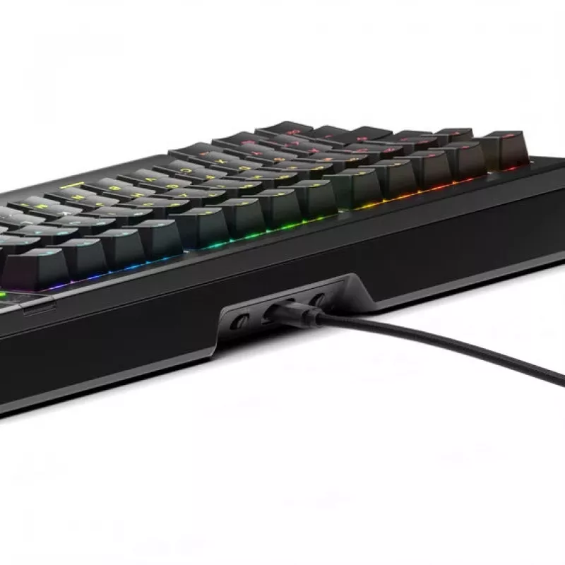 GLORIOUS GMMK 3 Pro – mekaaninen 75 % näppäimistö, esikoottu, ISO (DE), Fox-kytkimet, musta