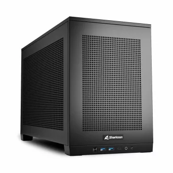 Sharkoon REBEL C20 RGB ITX -tietokonekotelo musta