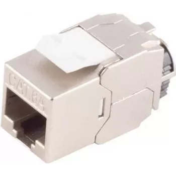 Keystone Jack ShiverPeaks Cat. 6A STP Toolless BS08-10032, RJ45 verkkoliitäntä