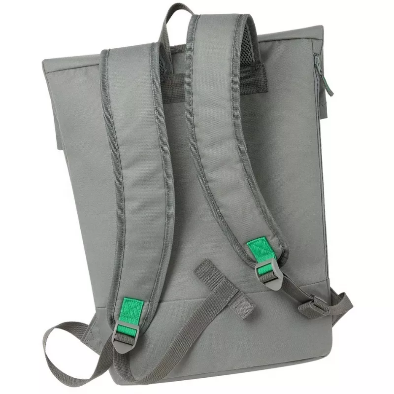 Kaupunkireppu Rivacase Gremio harmaa polyesteri rPET 280x135x430mm