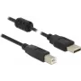 USB-kaapeli DeLOCK 3 m USB 2.0-A/USB 2.0-B