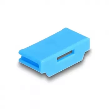 DeLOCK porttitulppa HDMI naaras 10 kpl:n pakkaus sininen