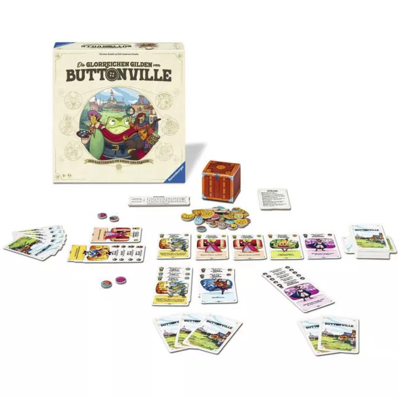The Glorious Guilds of Buttonville, korttipeli